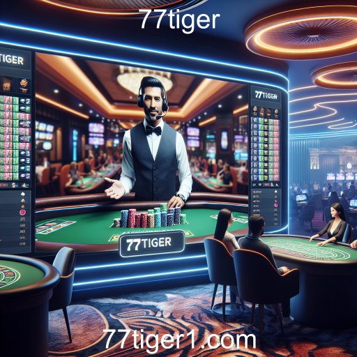 A Experiência Imersiva dos Jogos Ao Vivo no 77tiger